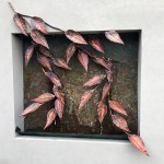 Copper Leaf Wall Fountain